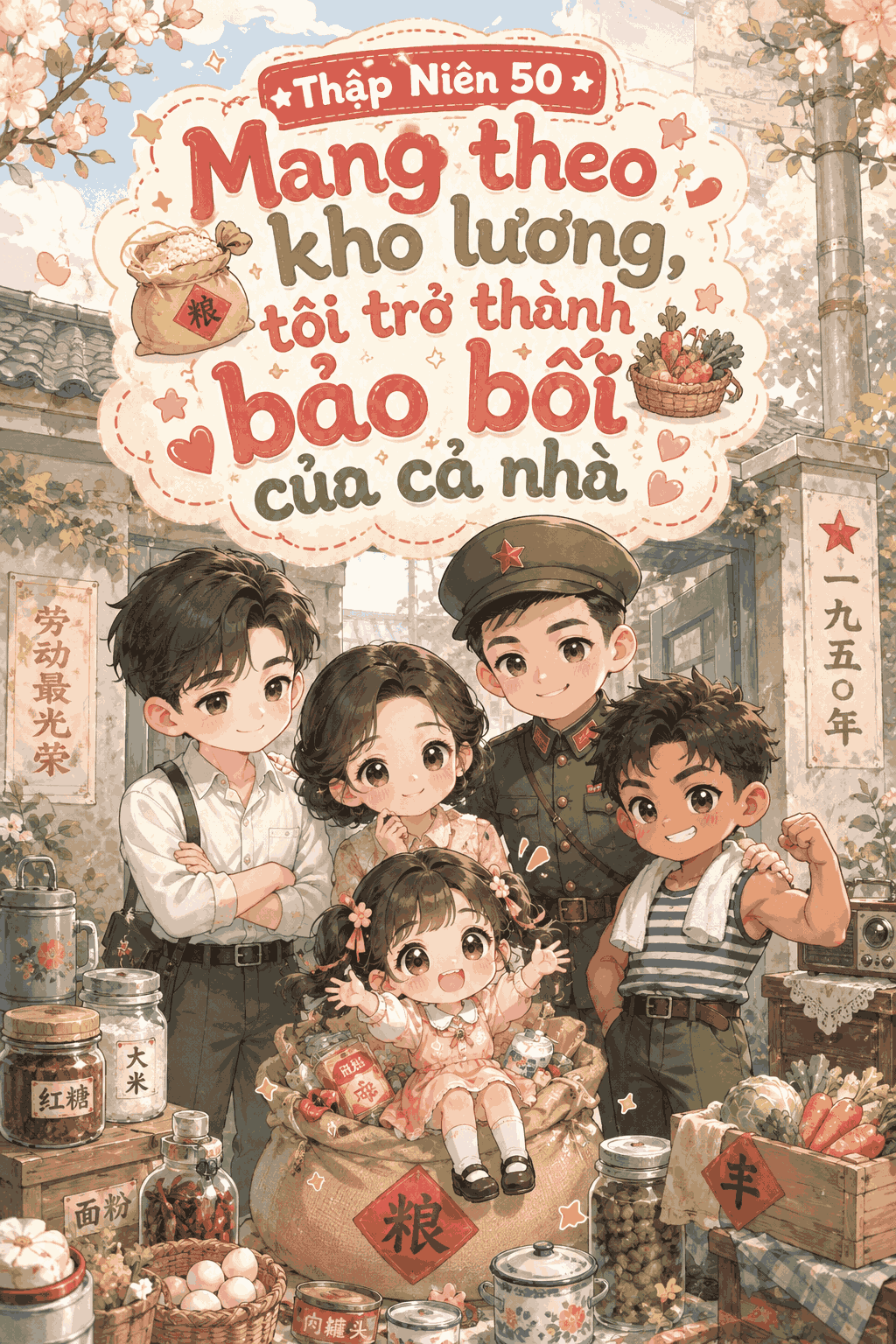 Thập Niên 50: Mang Theo Kho Lương, Tôi Làm Bảo Bối Của Cả Nhà